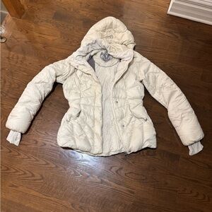 lululemon athletica Cream Puffer Jacket